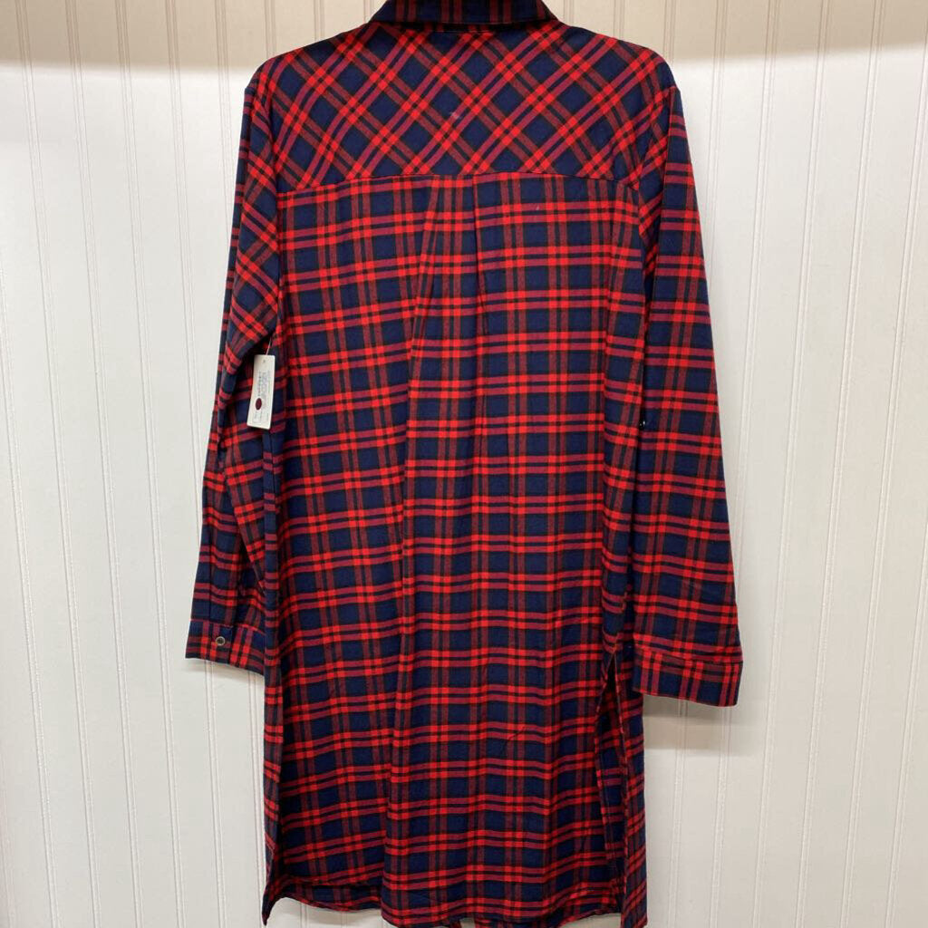 LONG SLEEVED FLANNEL DRESS