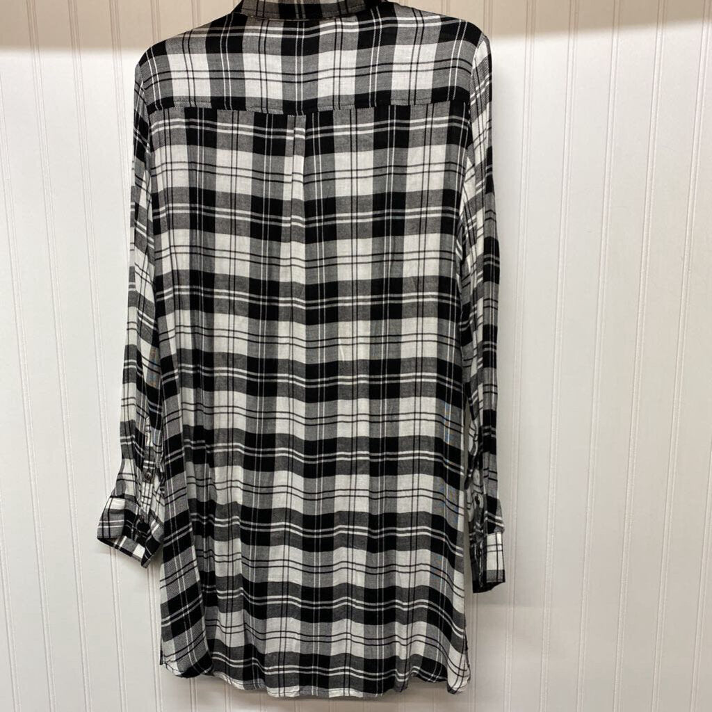 FLANNEL BUTTON DOWN