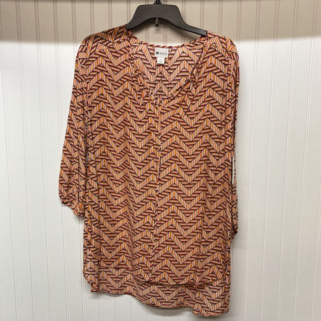 V NECK LONG SLEEVED