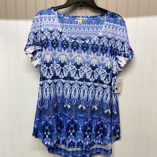 GLITTERED SHORT SLEEVED