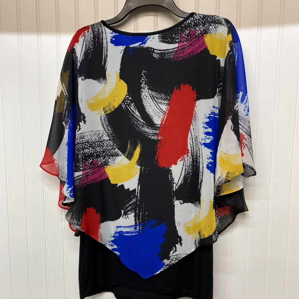 SHEAR TOP WITH NECKLACES