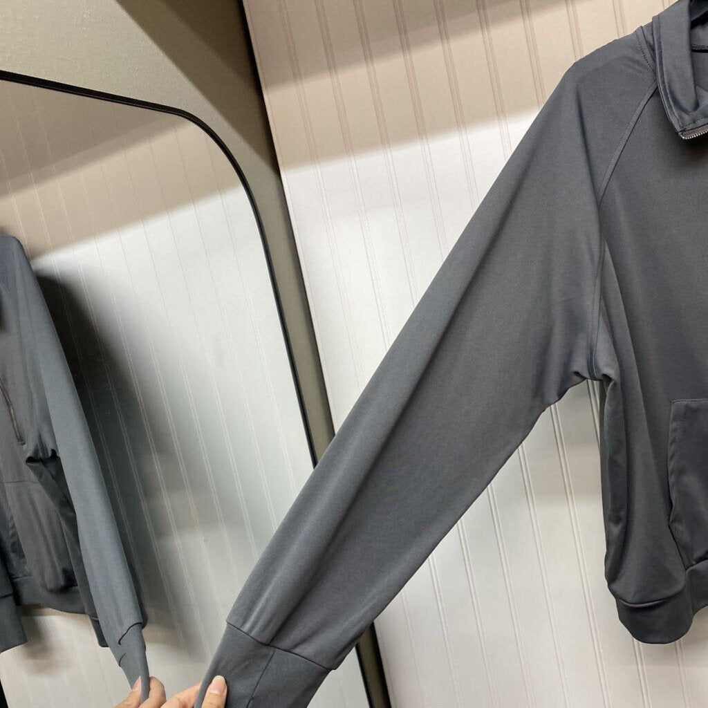 1/4 ZIP PULLOVER W/POCKET