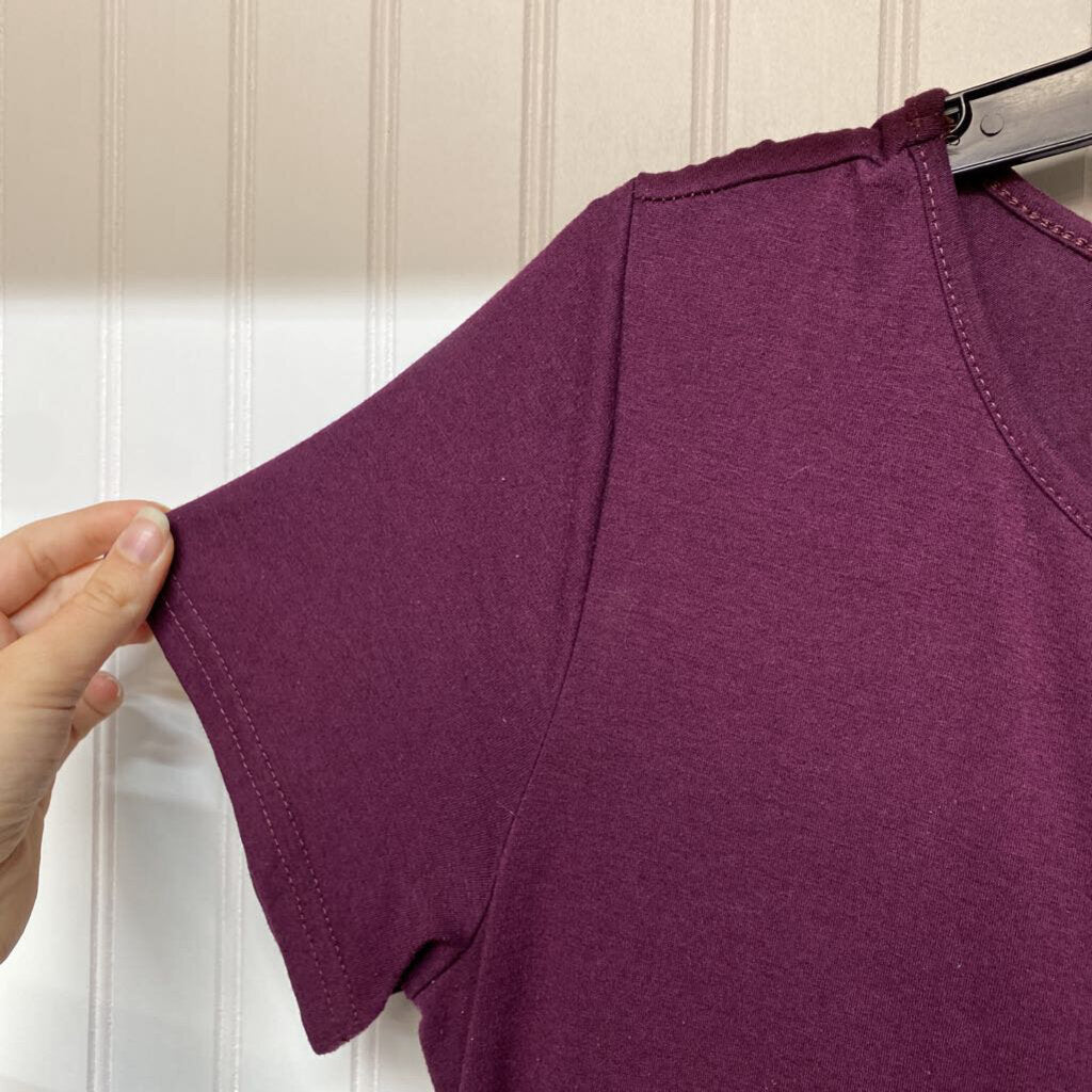 SHORT SLEEVED T SHIRT DRESS