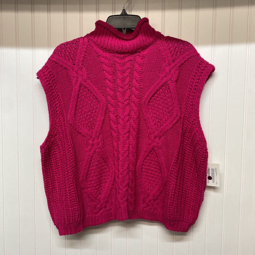 CHUNKY SLEEVLESS SWEATER