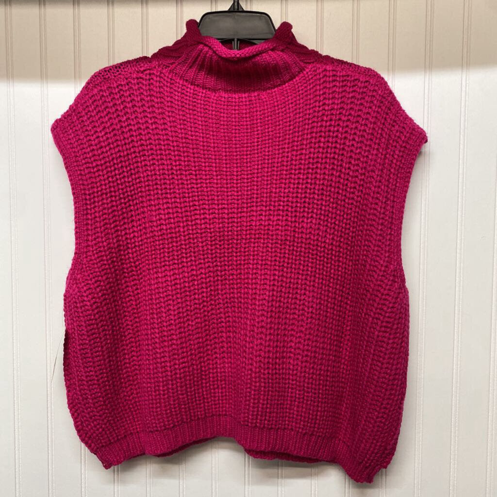 CHUNKY SLEEVLESS SWEATER