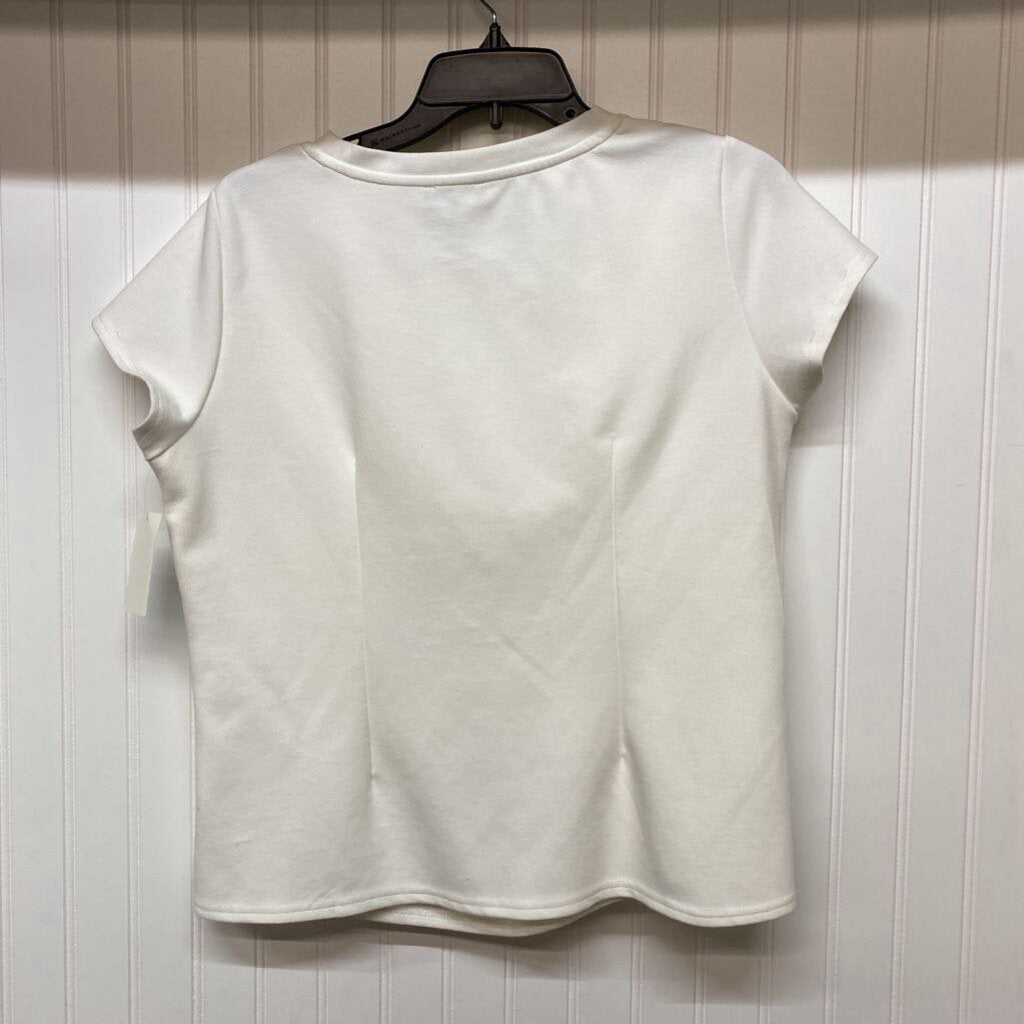GATHERED SHORT SLEEVED
