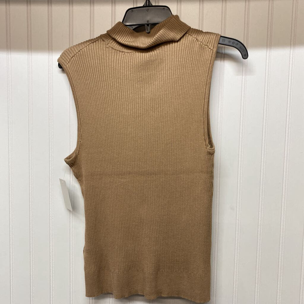 SLEEVLESS T-NECK TOP