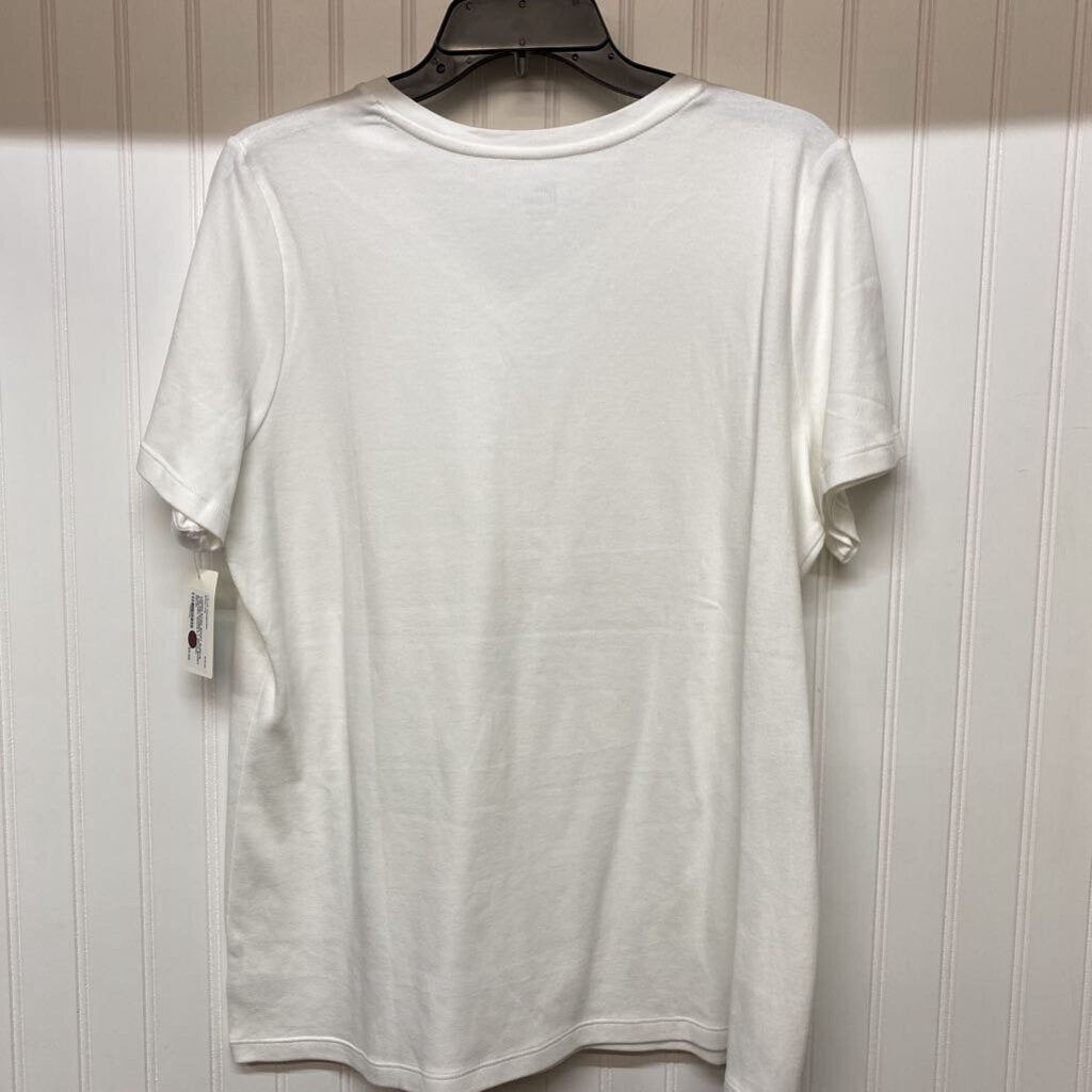 V NECK SHORT SLEEVED