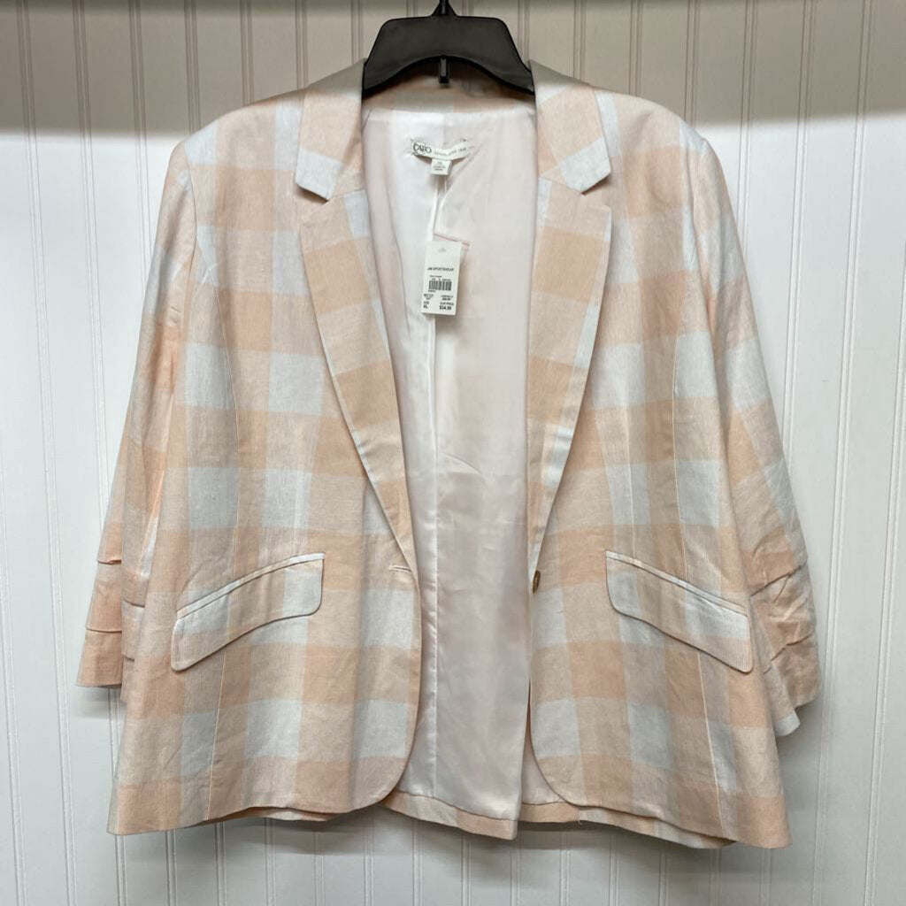 BUTTON BLAZER
