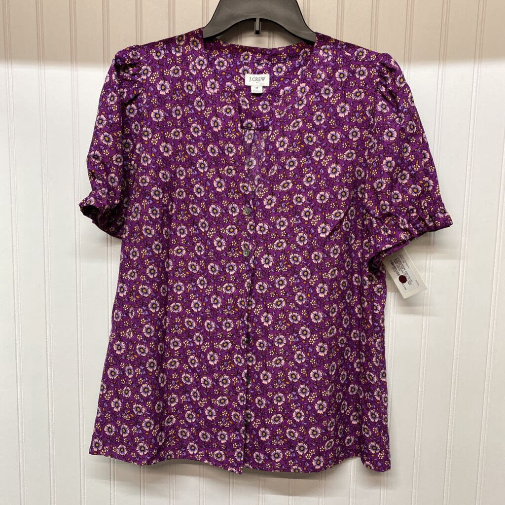 FLORAL SHORT SLEEVED