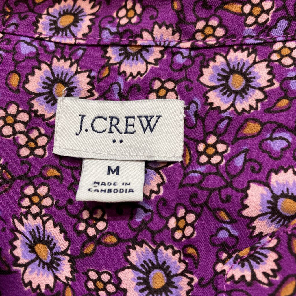 FLORAL SHORT SLEEVED
