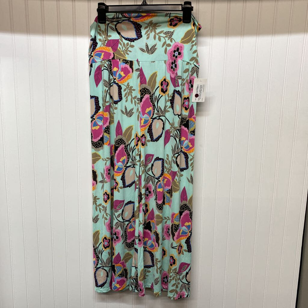 FLORAL PLAZO PANTS