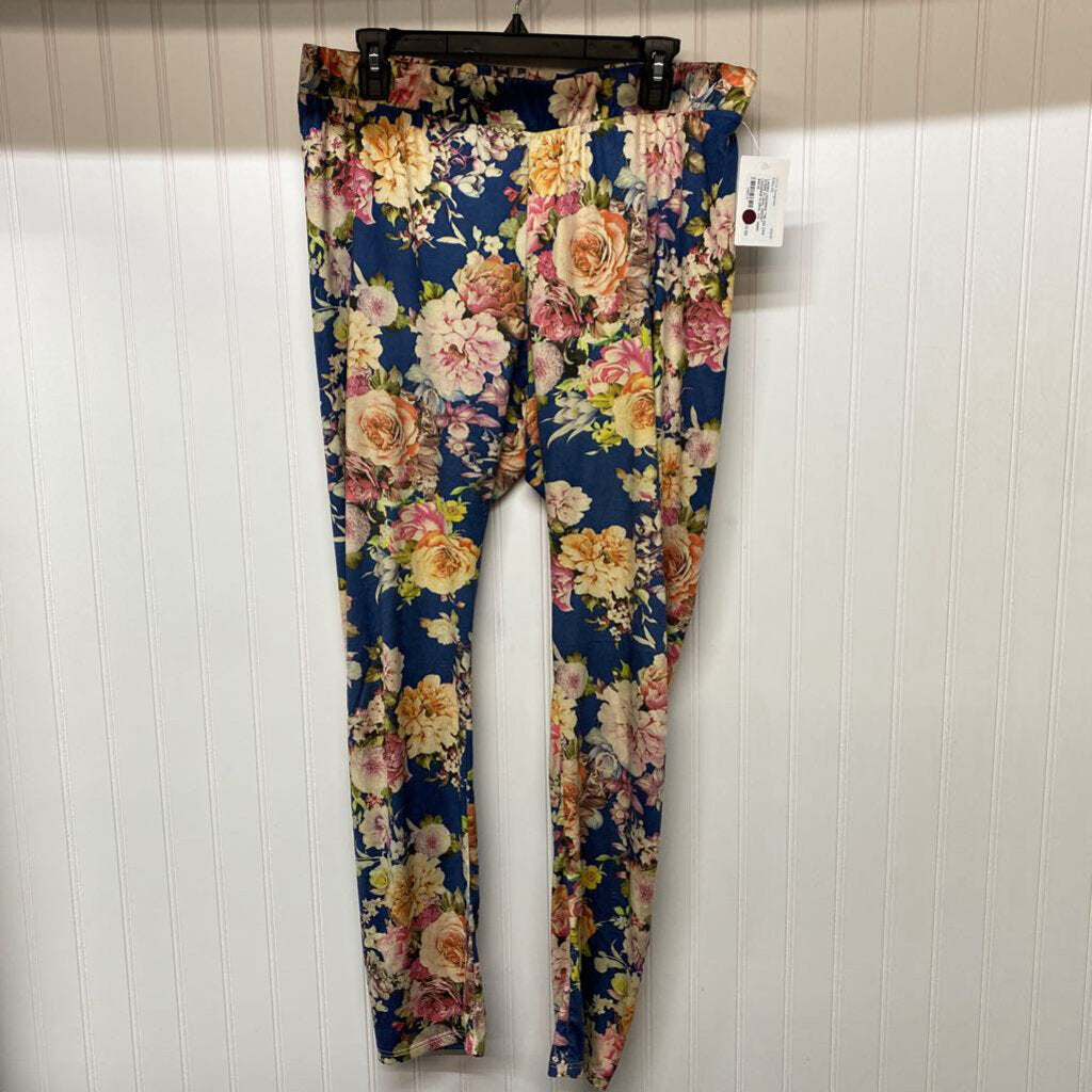 FLORAL DRESSY LEGGINGS