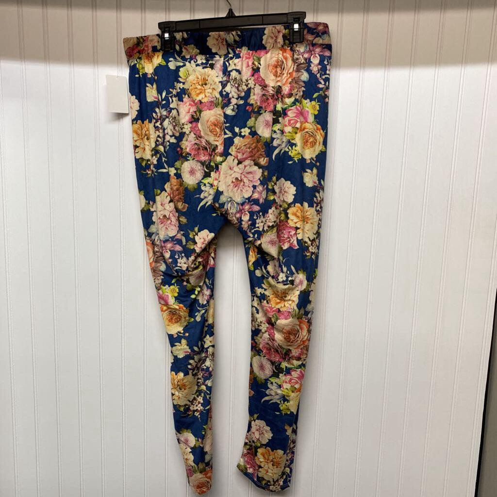 FLORAL DRESSY LEGGINGS