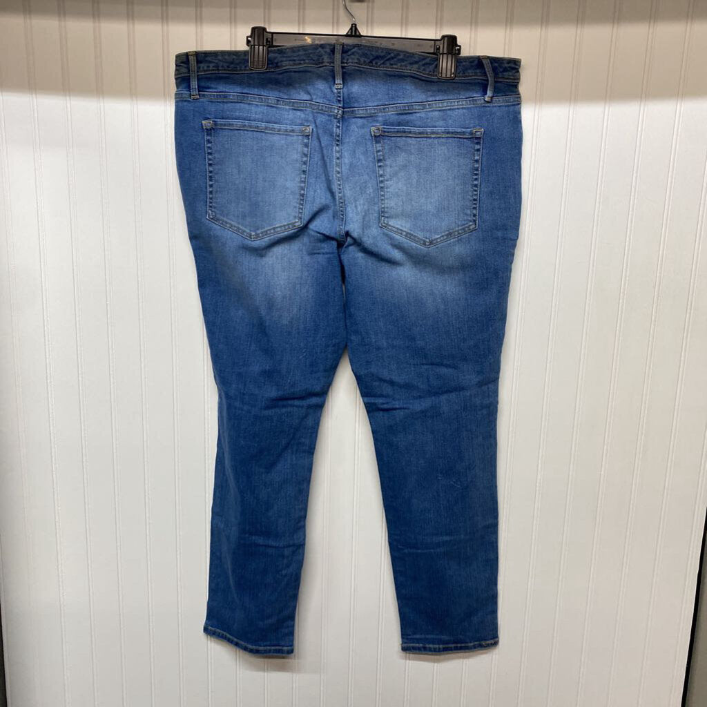 DENIM CROP LEGGING
