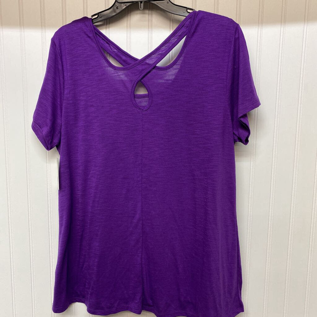CRISS CROSS BACK SHORT SLEEVED