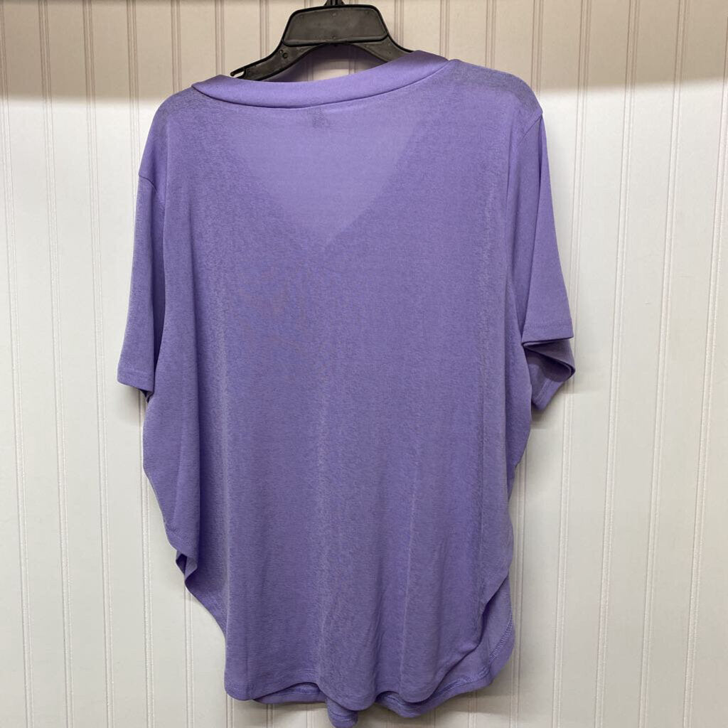 SHEAR V NECK SHORT SLEEVED