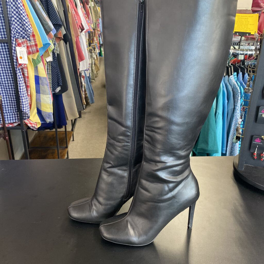 LADIES HIGH HEELED BOOTS