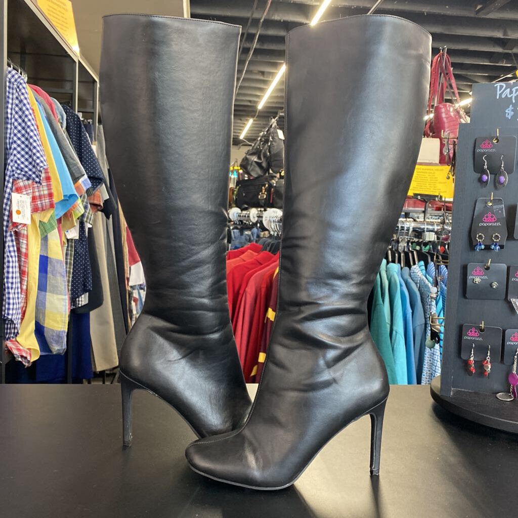 LADIES HIGH HEELED BOOTS