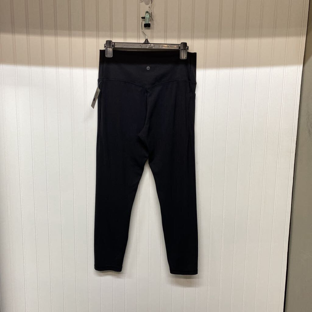 *BASIC BLACK/GRAY PRINT LEGGINGS WITH FRONT POCKETS