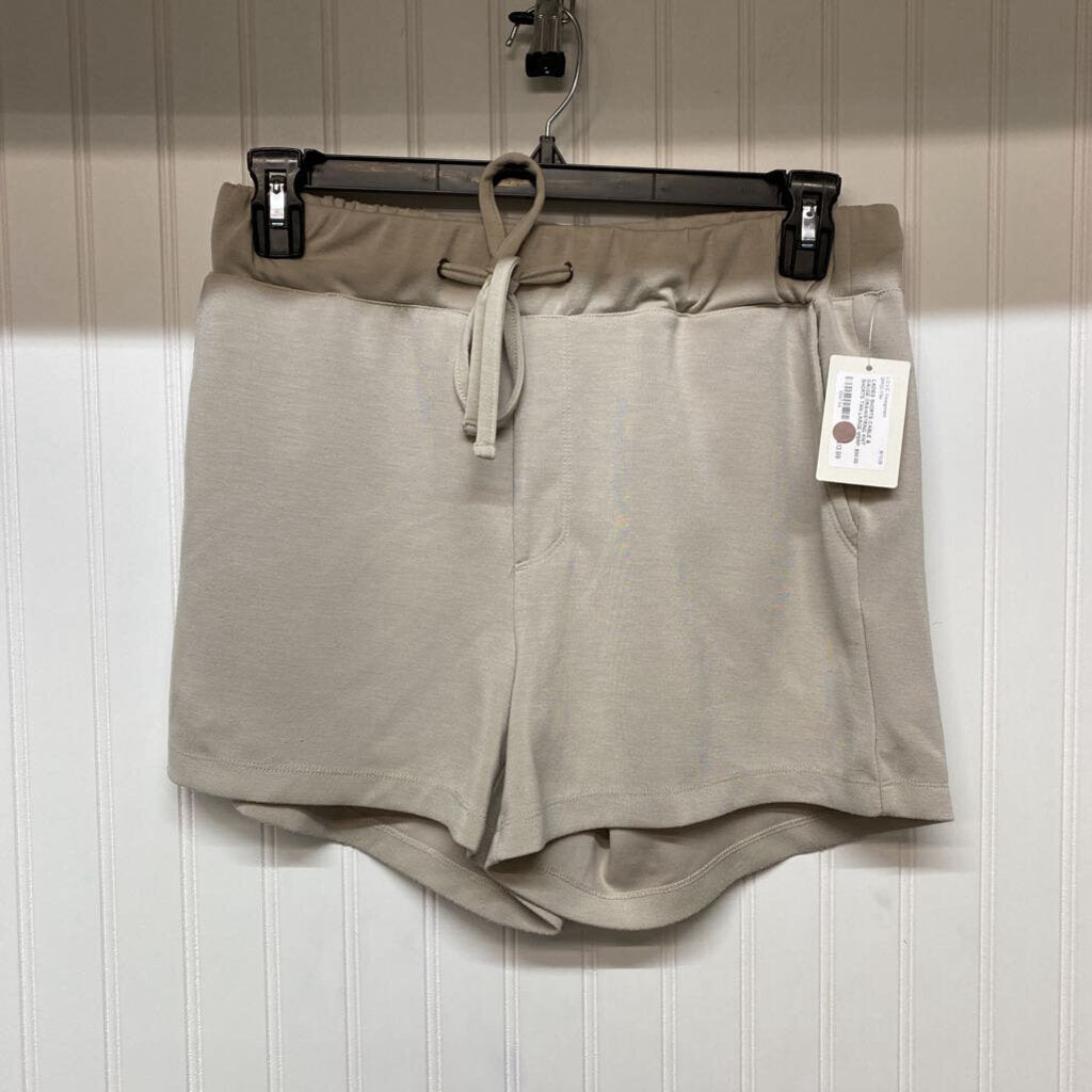 DRAWSTRING KNIT SHORTS