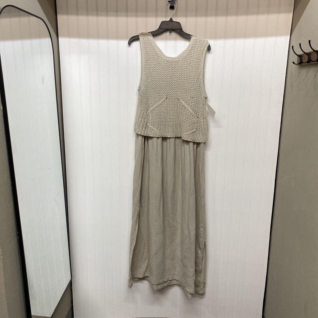 LONG DRESS KNIT TANK TOP