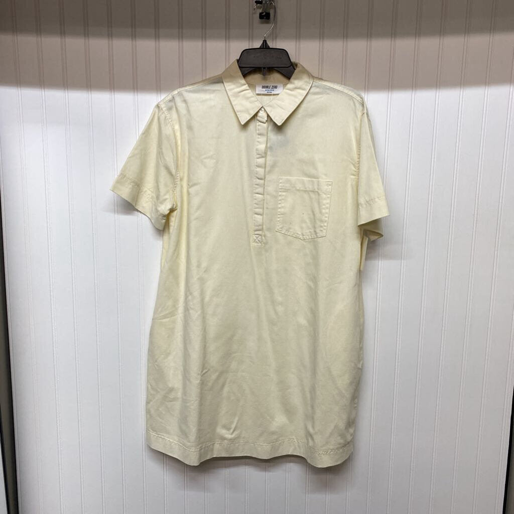 *SHORT KHAKI COLLAR DRESS