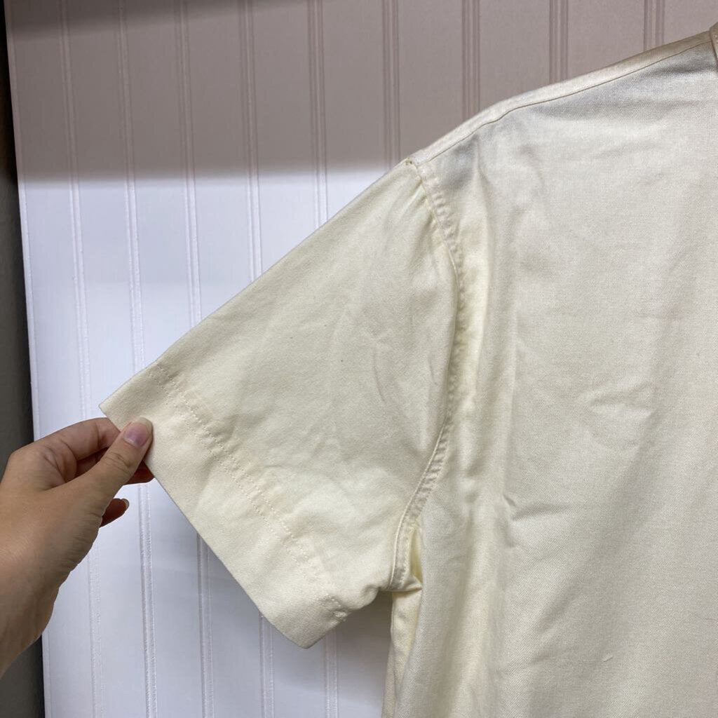 *SHORT KHAKI COLLAR DRESS