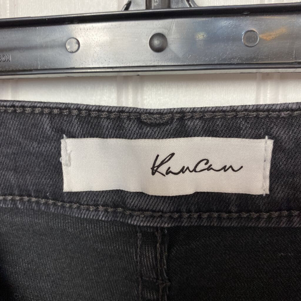 *5 POCKET DISTRESSED AT ANKLES