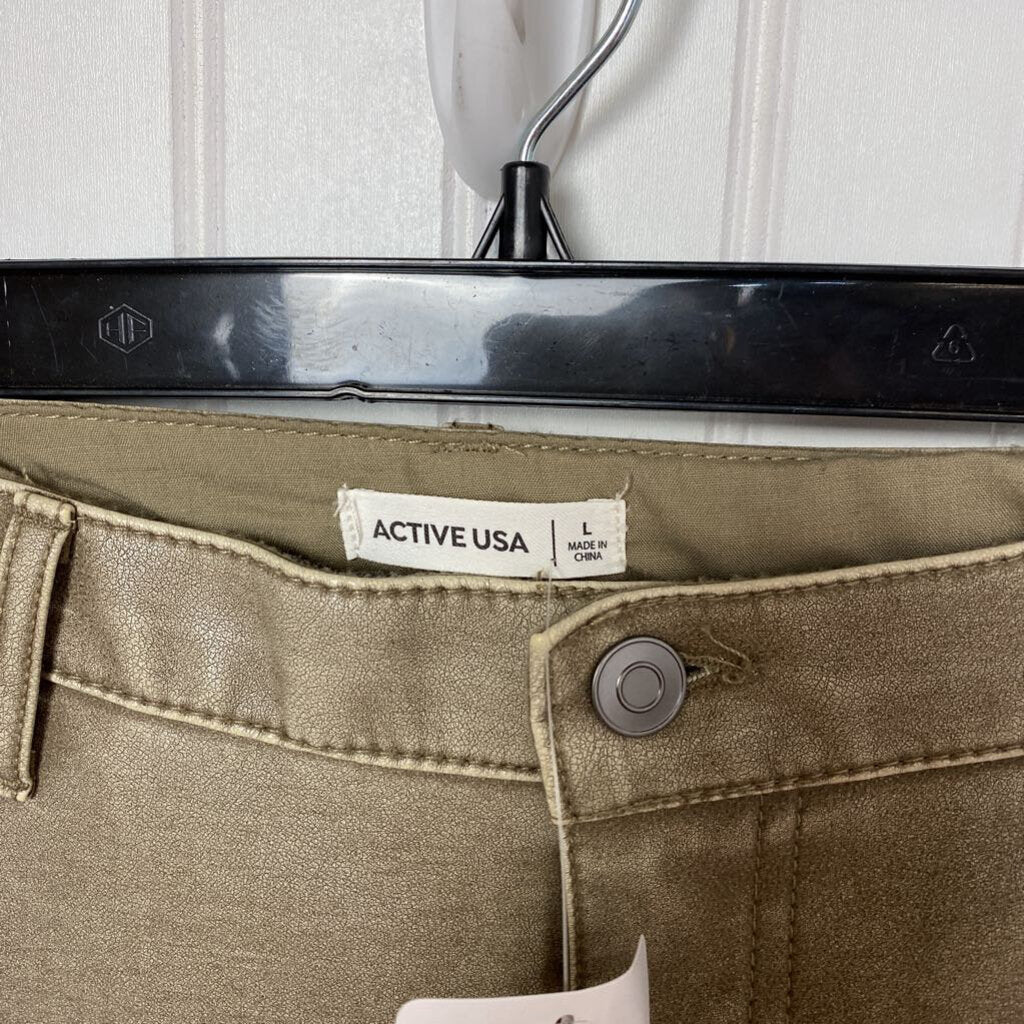 *5 POCKET WIDE LEG PLEATHER