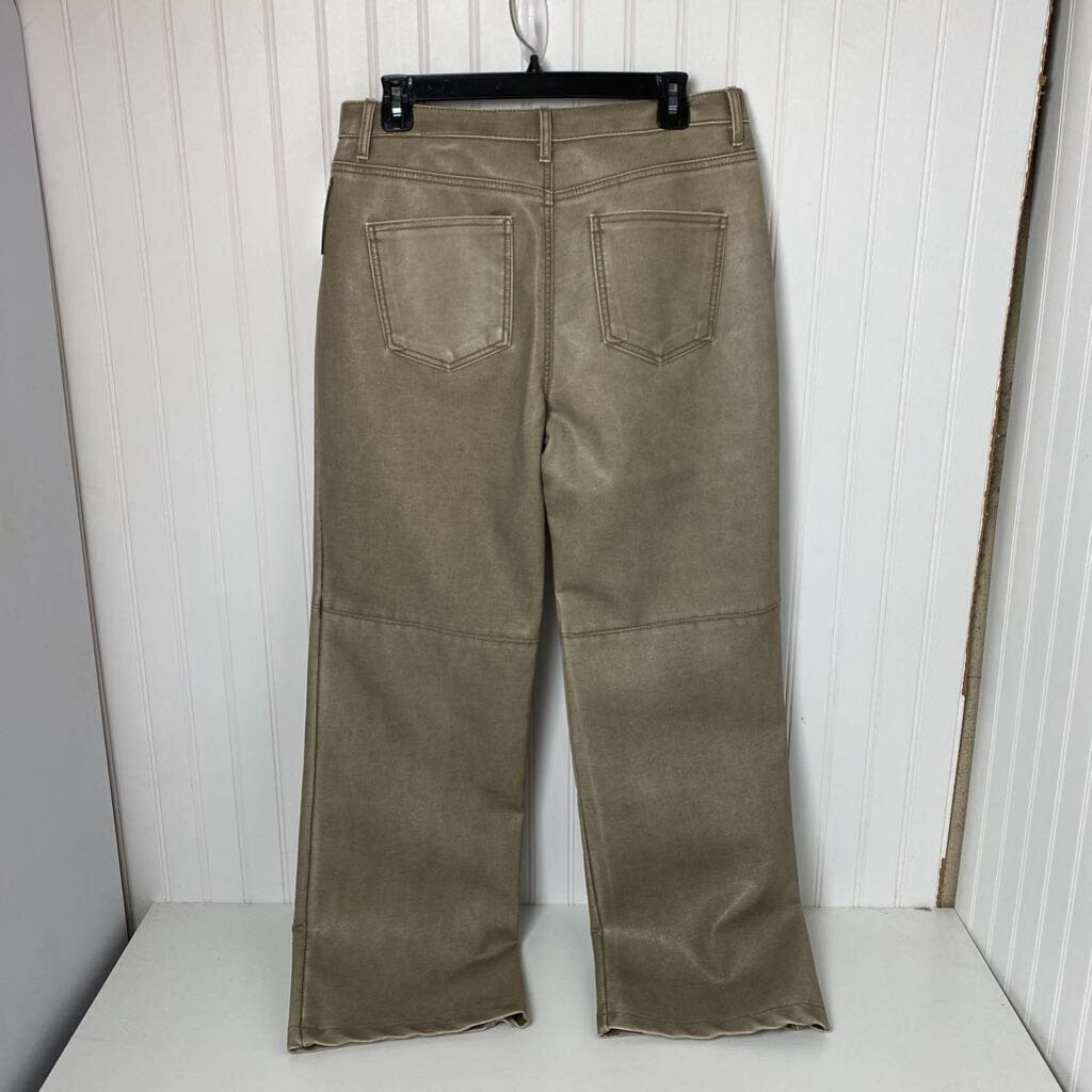 *5 POCKET WIDE LEG PLEATHER