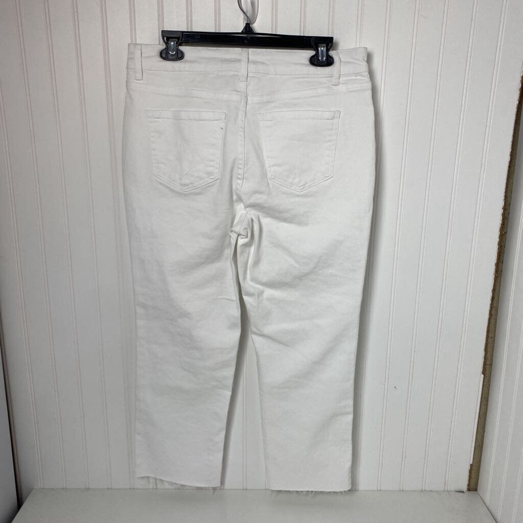 *5 POCKET WIDE LEG DISTRESSED