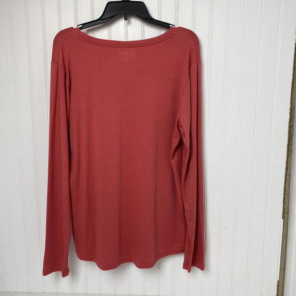 LONG SLEEVE KNIT TOP