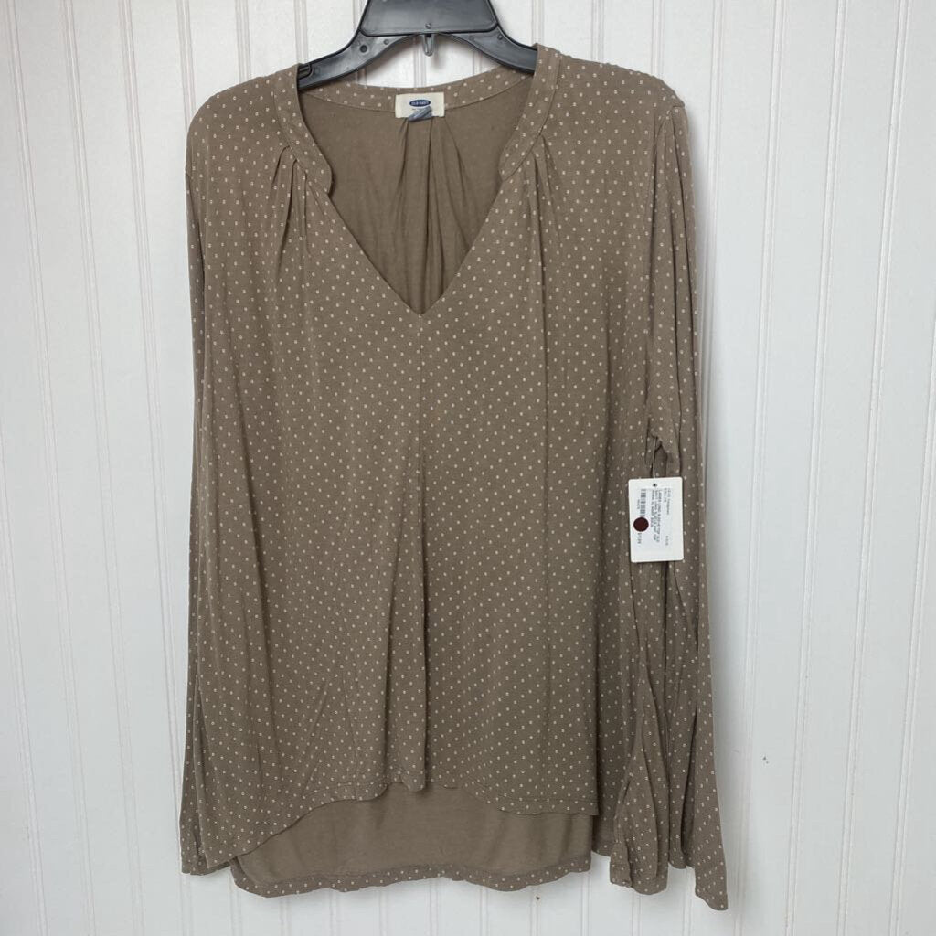 LONG SLEEVE KNIT TOP