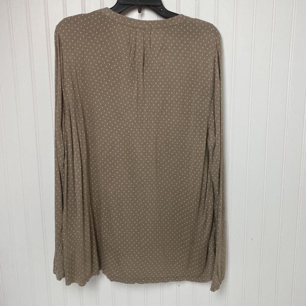 LONG SLEEVE KNIT TOP