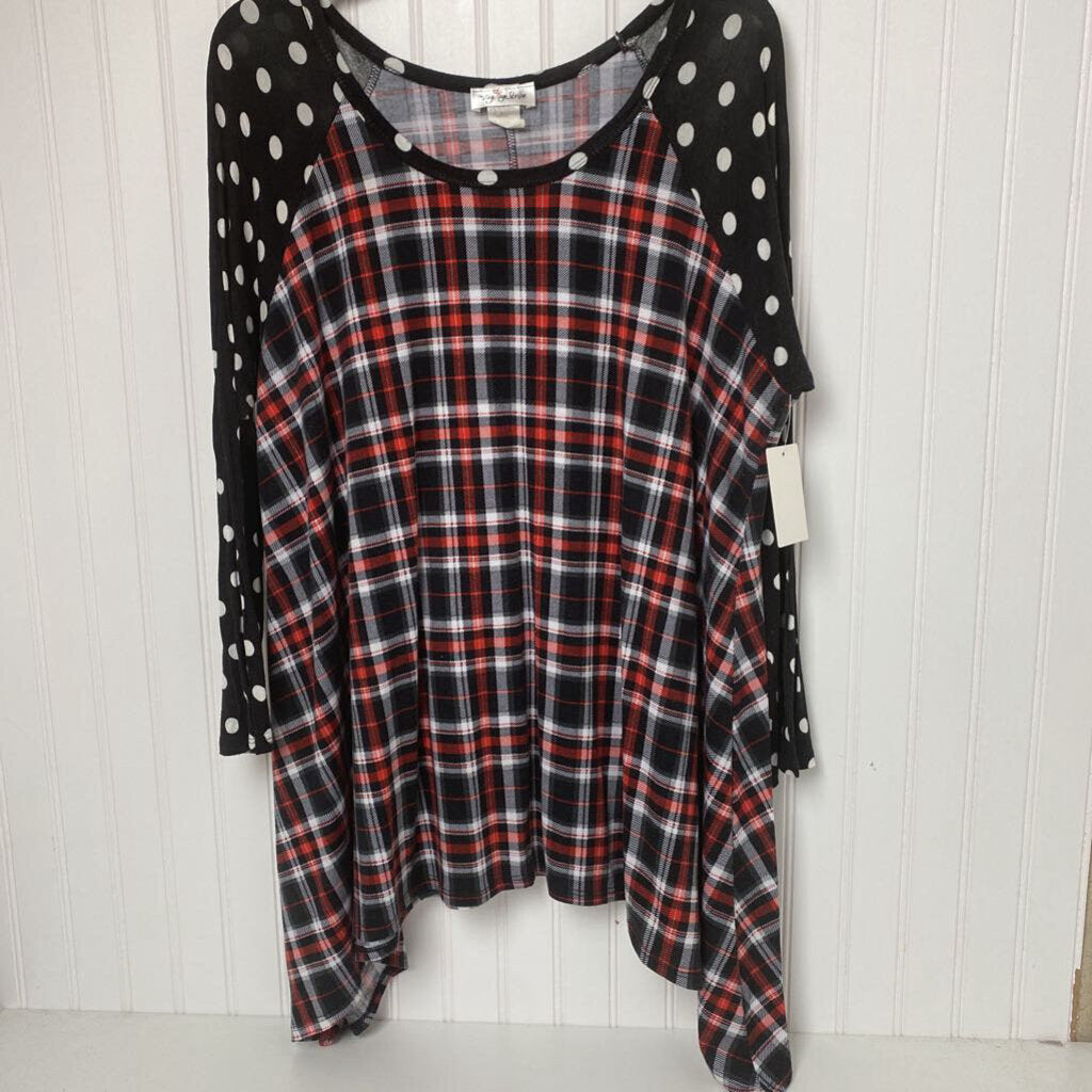 LONG SLEEVE KNIT TOP