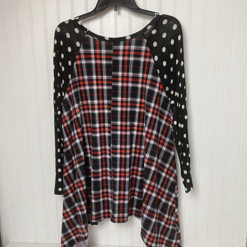 LONG SLEEVE KNIT TOP