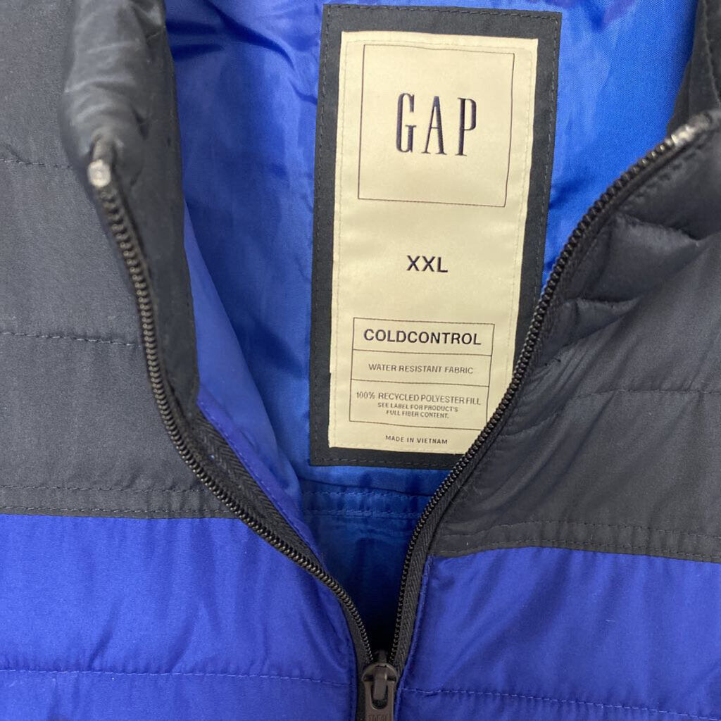 VEST TWO-TONE BLUE