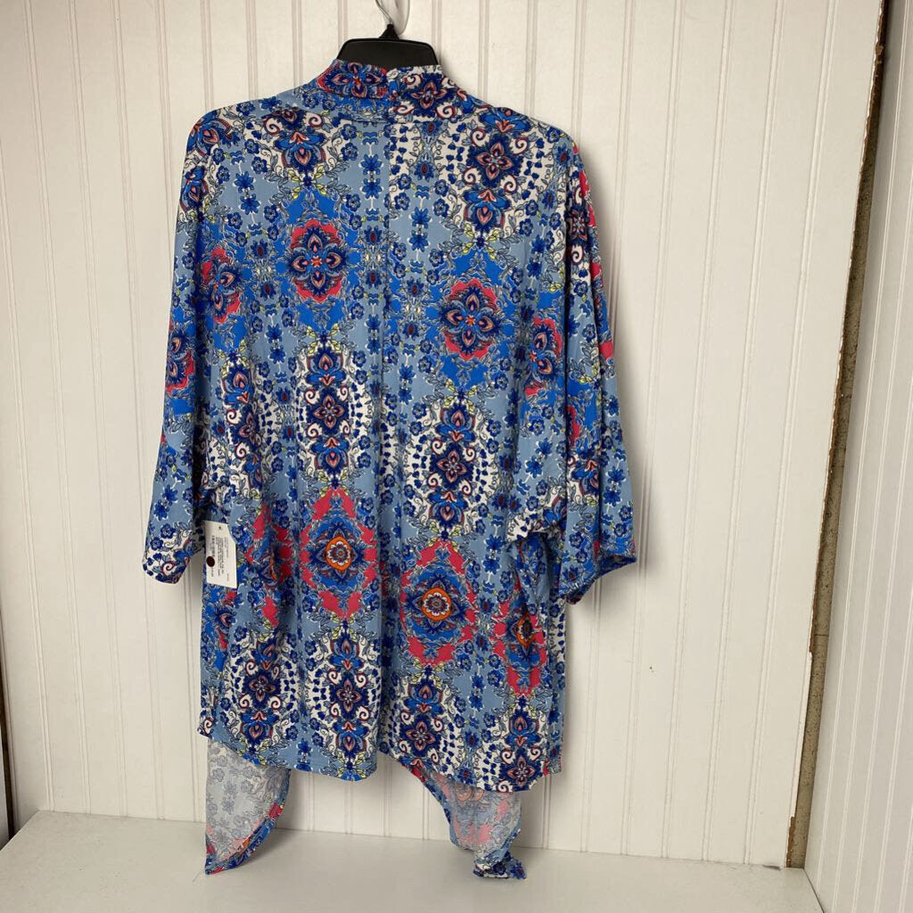 OPEN FRONT CARDIGAN