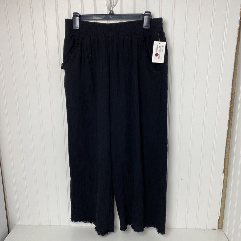 BLACK CASUAL PANTS