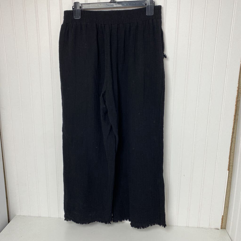 BLACK CASUAL PANTS