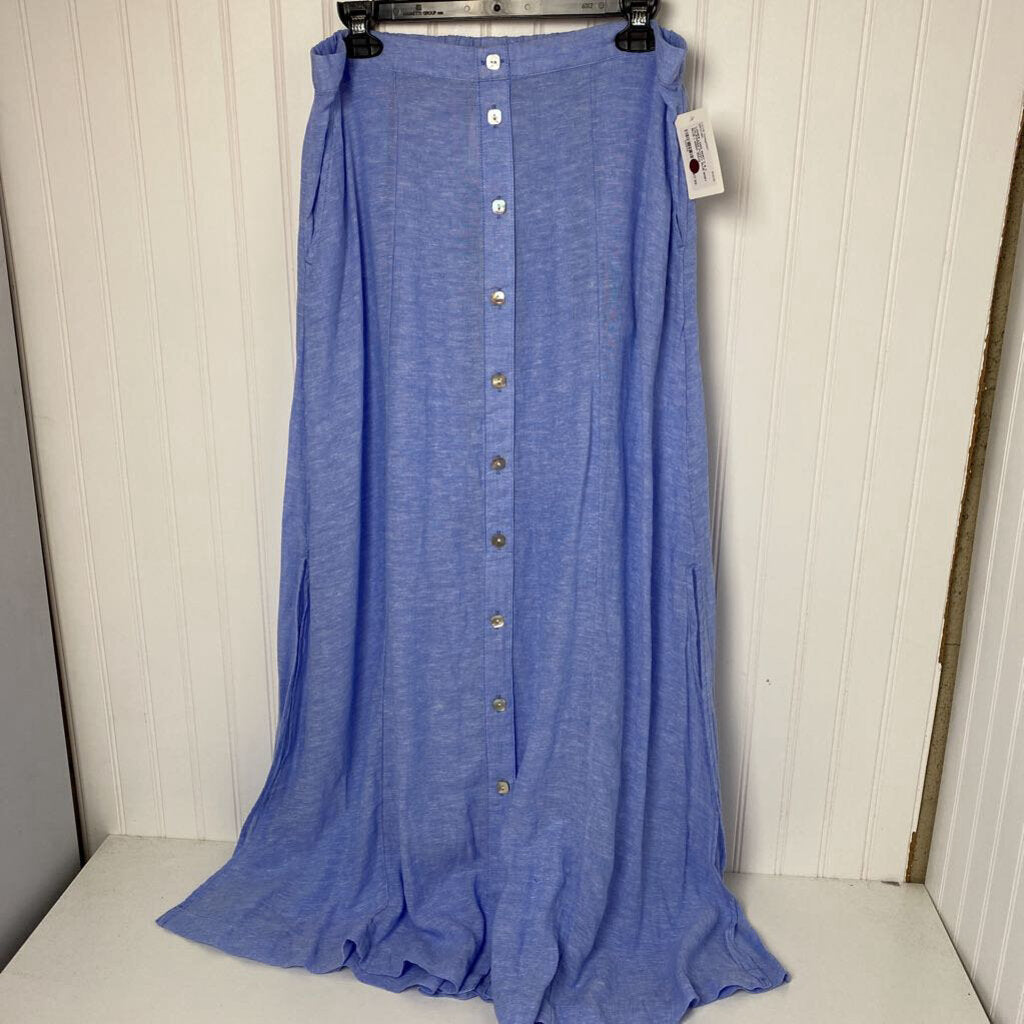 FLOWY BLUE SKIRT
