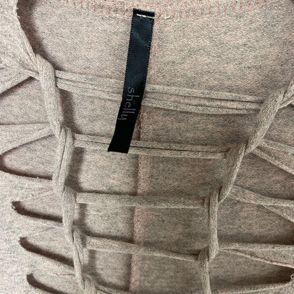 SHORT SLEEVE WITH OPENING IN FRONT