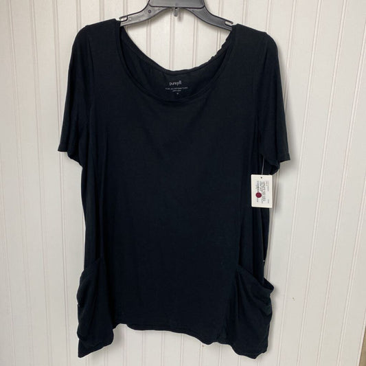 SHORT SLEEVE TUNIC WITH SIDE POCKETS