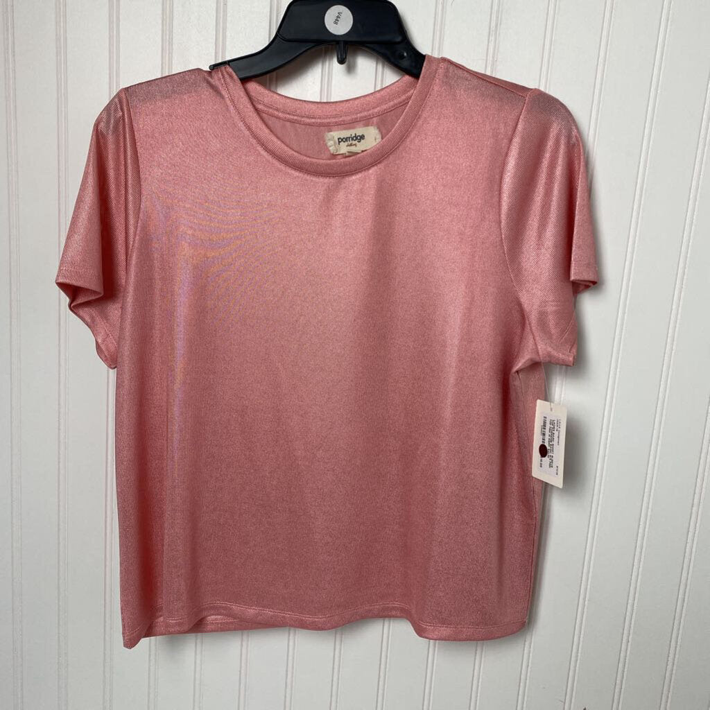 BASIC S/S PINK TOP