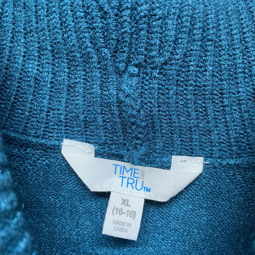 TEAL SWEATER