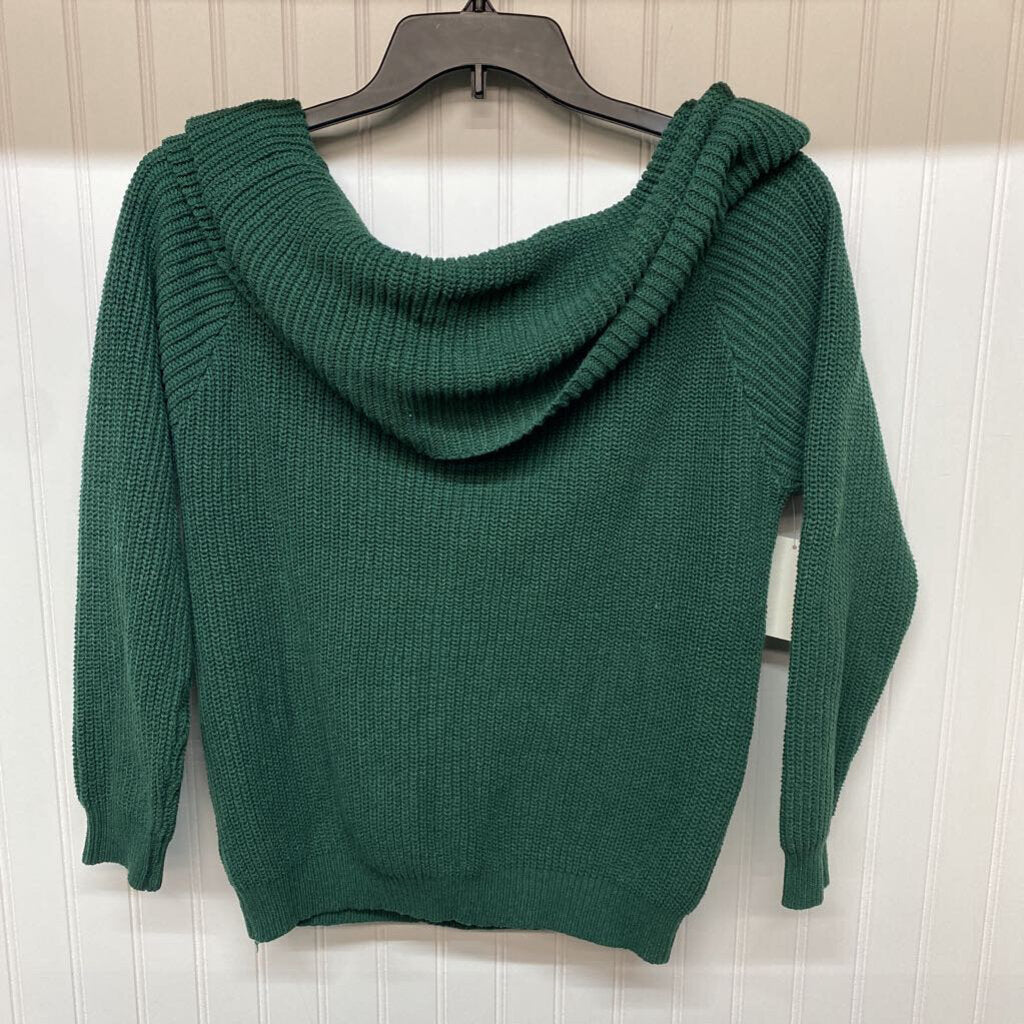 DRK GREEN SWEATER