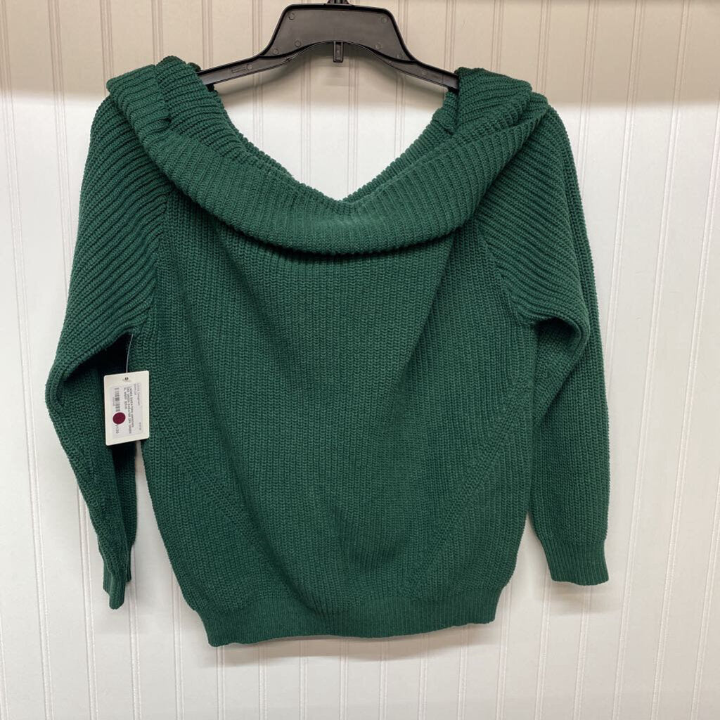DRK GREEN SWEATER