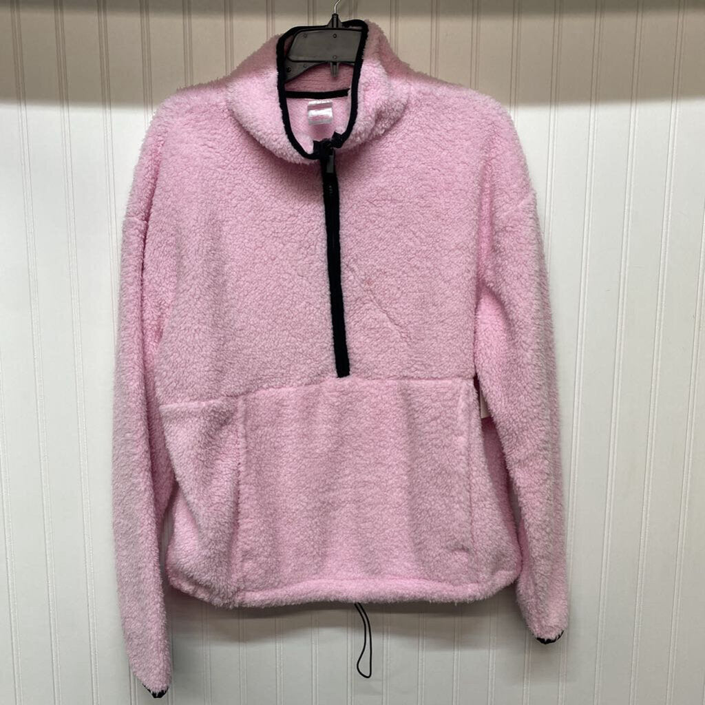 PINK FUZZY SWEATSHIRT