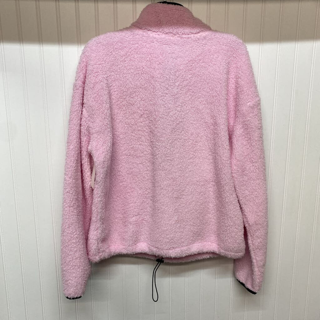 PINK FUZZY SWEATSHIRT
